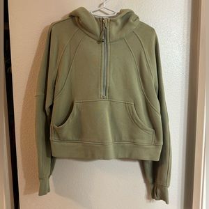 Scuba Oversized Half-Zip Hoodie